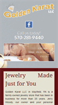 Mobile Screenshot of goldenkaratjewelry.com